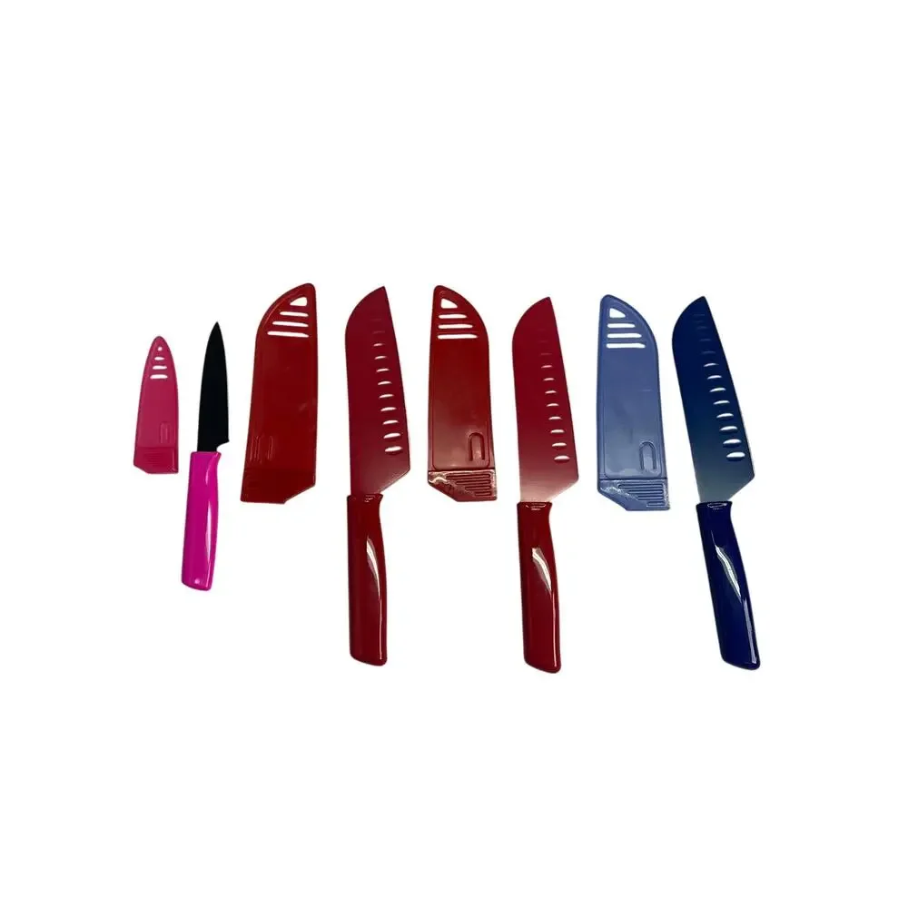 NEW! Kuhn Rikon Slice And Serve Knife Set Of 5‎